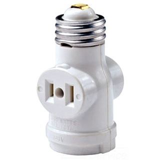 Incandescent Lampholder Outlet Adapter