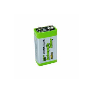 NiMH Battery, 9 Volts, Rechargeable